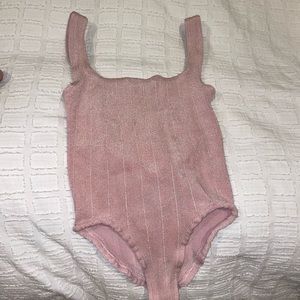 Hunza G Square Neck One Piece Swimsuit